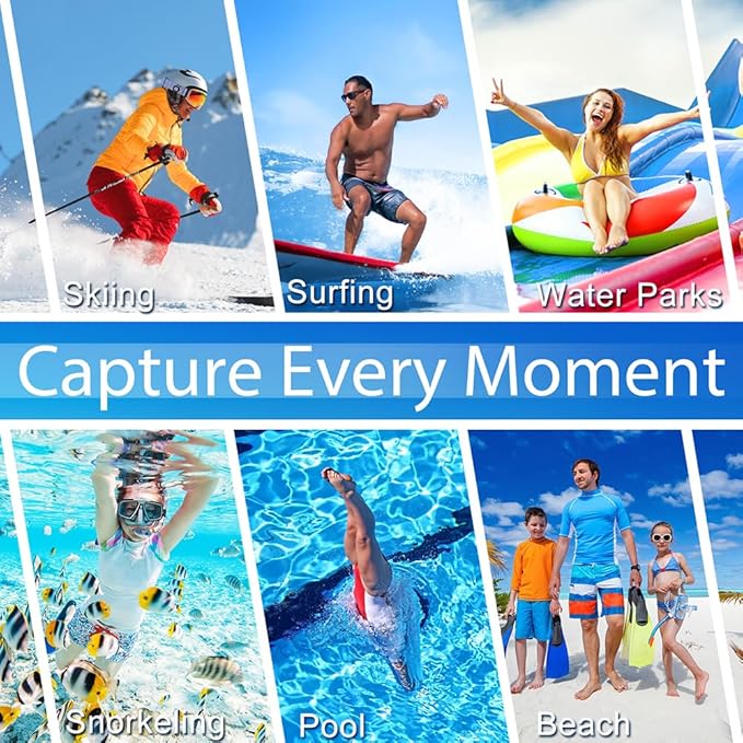 Floating Waterproof Phone Pouches Bags, IPX8 Floatable Cell Phone Water Protectors Cases 2 Pack w/Adjustable Neck Lanyard, for iPhone 15 14 13 Pro Max 12 11, for Galaxy S24 S23 Ultra 7"