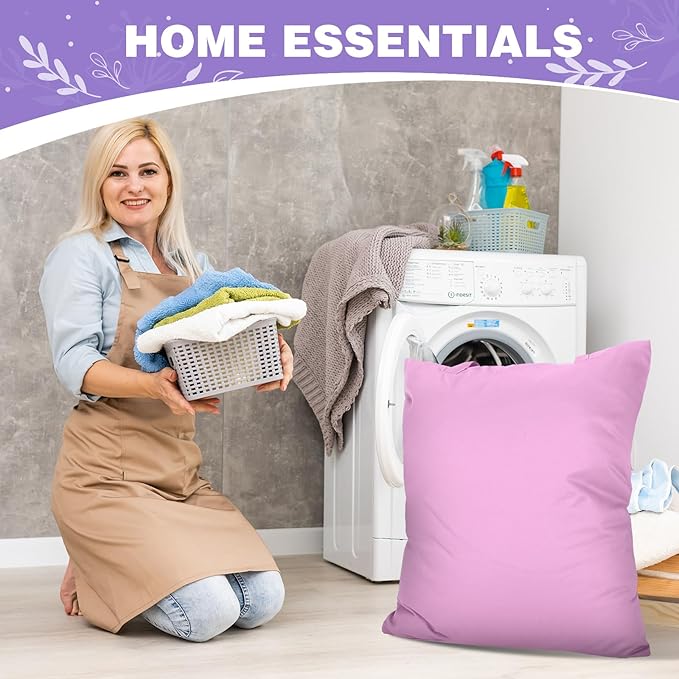 SATINIOR 5 Pcs Large Travel Laundry Bags with Handle Waterproof Washable Dirty Clothes Bags