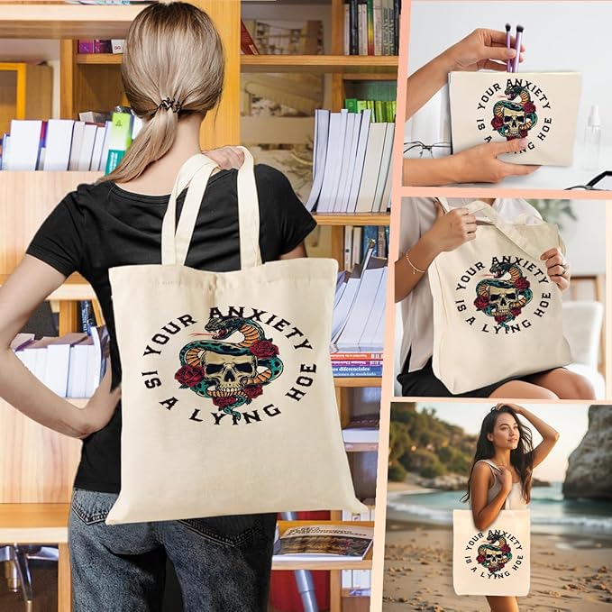 Writer Sewing Doctor Seam Principa Cosmetic Makeup Bag Beach Canvas Tote Bag for Women Girls Christmas Birthday