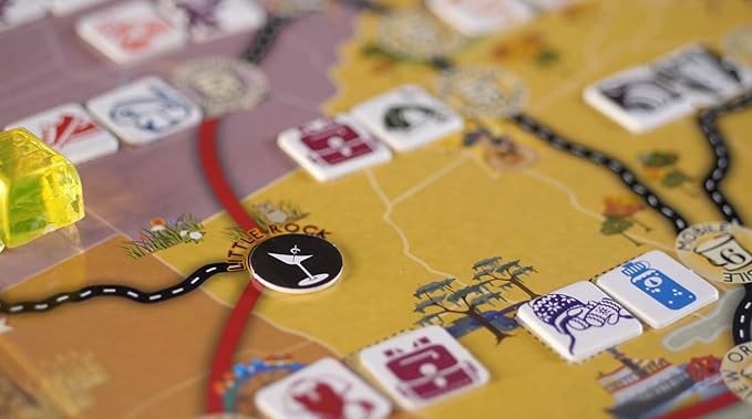Bucket Race Strategy Board Game - Strategic Adventure Friends and Family Games for Kids and Adults - Easy-to-Learn Competitive Group Gameplay for 3-5 Players and Ages 10+ - Takes 45-60 Minutes to Play