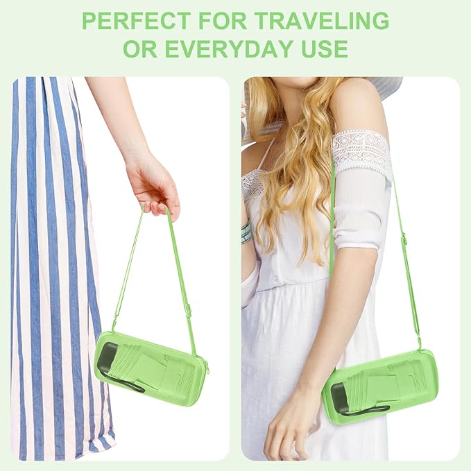 LEAGERA Compact Travel Umbrella with Case - Mini Umbrella for Purse, Small Lightweight &Tiny Design Perfect for Parasol Outdoor Sun&Rain Umbrellas