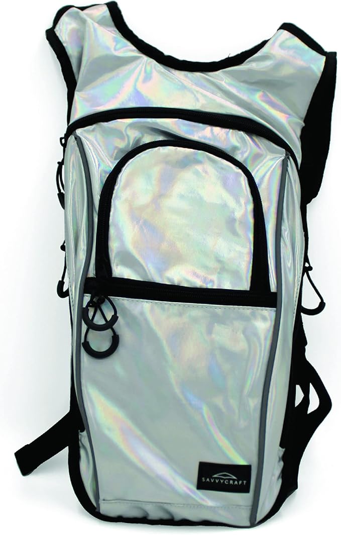 SavvyCraft Hydration Backpack with 2 Liter Water Reservoir, Lightweight Insulation Water Backpack Bladder Bag for Festivals, Biking, Cycling, Hiking, Running and Outdoor
