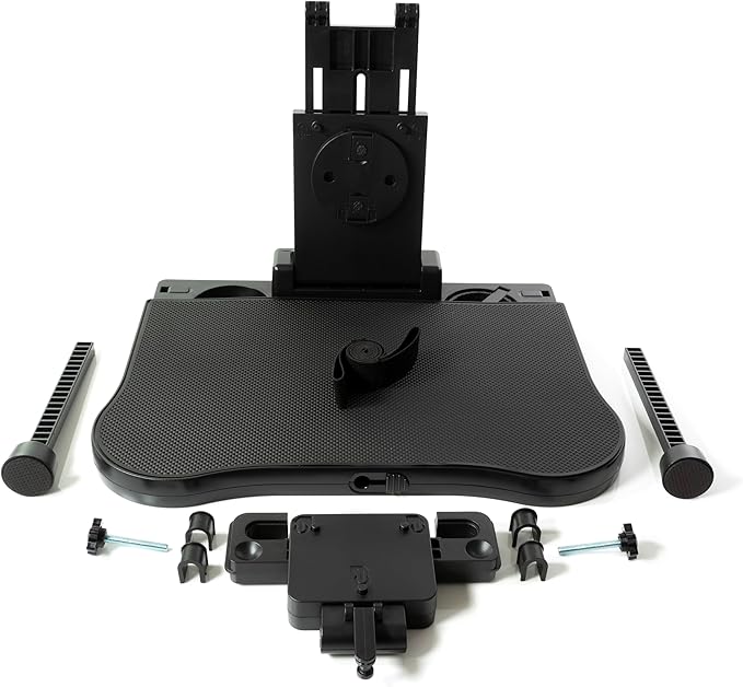 B1bee Foldable Car Seat Tray Table – Adjustable Back Seat Organizer for Kids & Adults, Ideal for Travel, Work, and Meals – Supports Up to 44 lbs