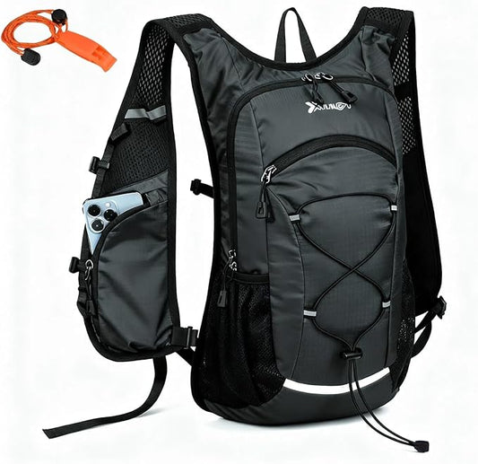 DOJUNS Hiking Backpack Lightweight Travel Backpack 20L Waterproof Hiking Daypacks Camping Backpack for Men Women (gray)