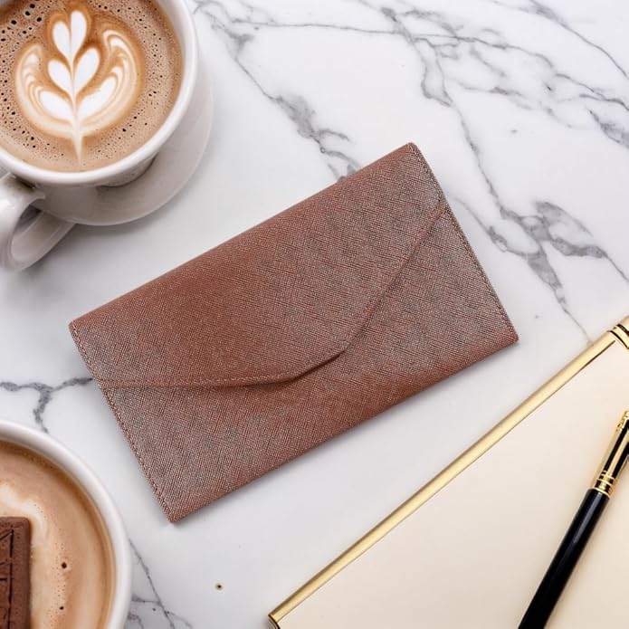 Vintage Style Genuine Leather Unisex RFID Blocking Passport Holder Travel Organizer