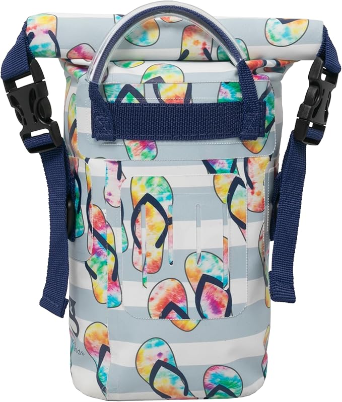 geckobrands Waterproof Phone Tote with 2L Dry Bag and Adjustable Strap – Protect Your Phone and Valuables While on The Go