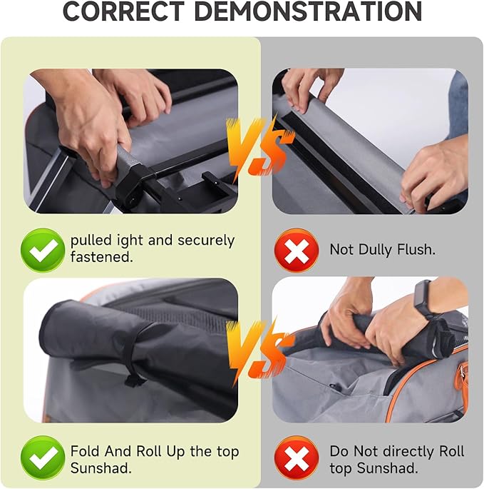 Large Cat Carrier with Wheels Pet Dog Rolling Carriers for Extra Large Cat Carrier Small Bag Small Dogs Up to 38 Lbs 24"X 13.8"X 15.4" Double Trolley Case Travel Walking and Camping(NOT for TSA)