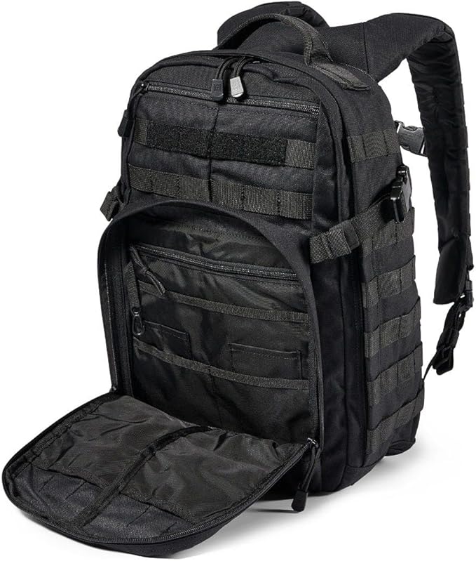 5.11 Tactical Backpack, RUSH 12 2.0 Military Survival Molle Backpack with Laptop Compartment, 24L, Style 56561ABR/56562ABR