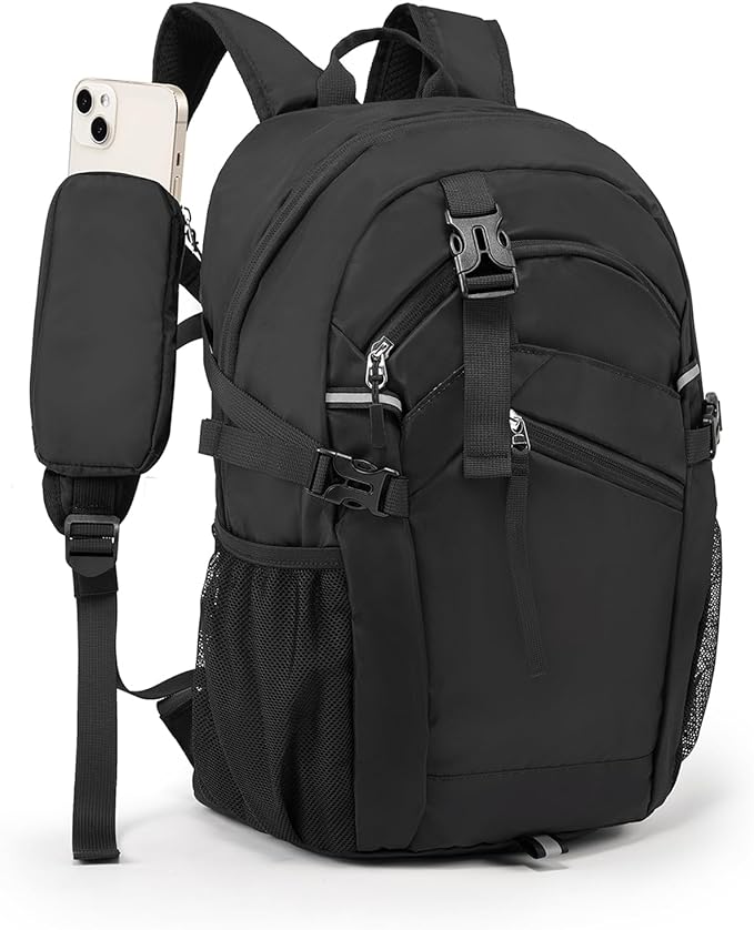 Hiking Backpack for Women Men 20l with Removable Phone Pocket Lightweight Small Travel Backpack Hiking Daypack for Women Men