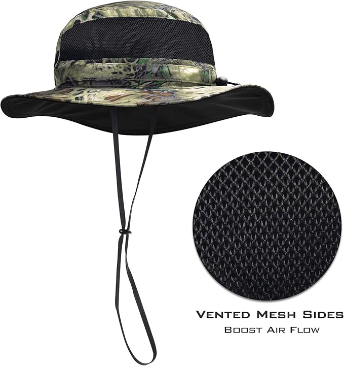 KastKing Sol Armis UPF 50 Boonie Hat - Sun Protection Hat, Fishing Hat, Beach & Hiking Hat, Paddling