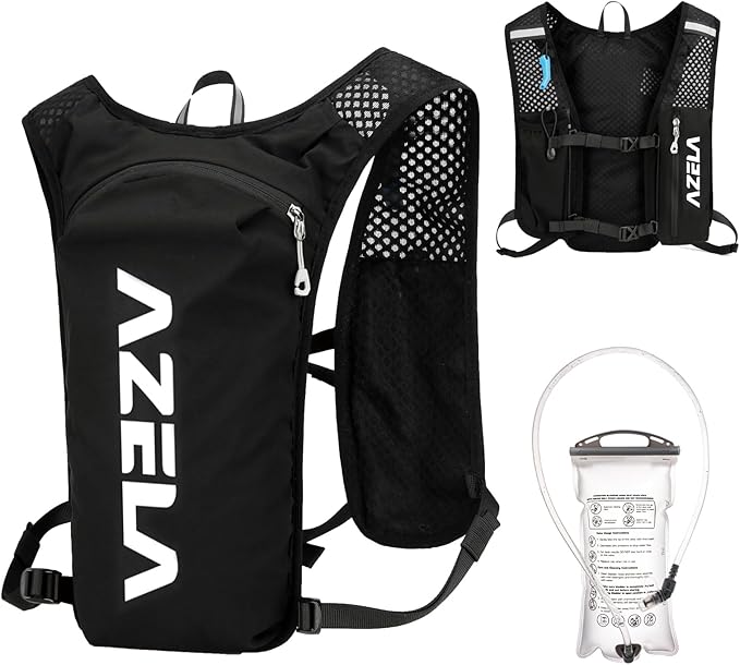 TRIWONDER Hydration Running Vest Lightweight Water Backpack Pack for Men Women Hydration Water Pack for Cycling, Running, Hiking, Biking