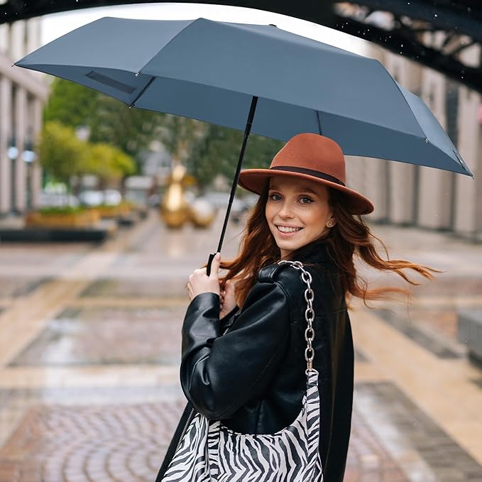 G4Free Mini Ultralight Umbrella UPF 50+ UV Protection Compact Lightweight Travel Umbrella Super Slim Small Portable Automatic Open and Close,40 Inch