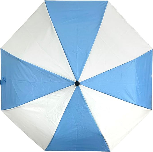 Topsy Turvy Compact Umbrella for Sports Games, Travel, Rain, UV Protection, & Everyday Use, Team Colors