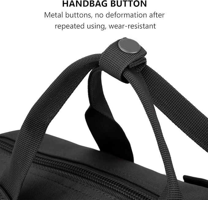 ArcEnCiel Small Tactical Duffle Bag Men Gym Pack Military Molle Shoulder Bags Shoes Storage Sports Handbag with Patch (Black)