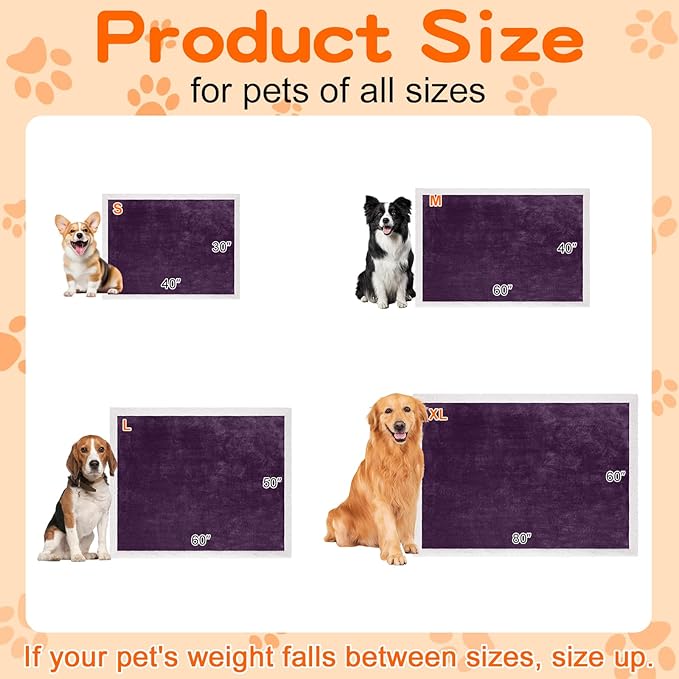 Smiry Waterproof Blanket Throw for Large Dogs Cats, Soft Reversible Dog Blanket for Sofa Couch Bed, Washable Leakproof Sherpa Fleece Furniture Couch Protector(30"x40", Dark Purple/White)