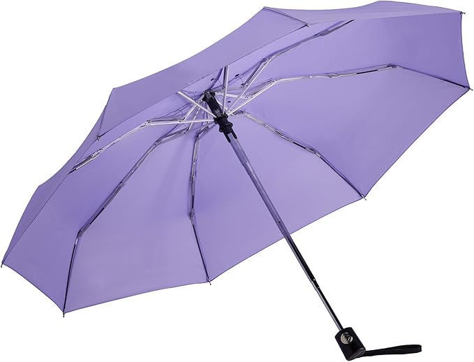 Goothdurs Automatic Mini Travel Windproof Umbrella Compact Auto Open/Close Small Lightweight Folding Rain Umbrellas for Women Men