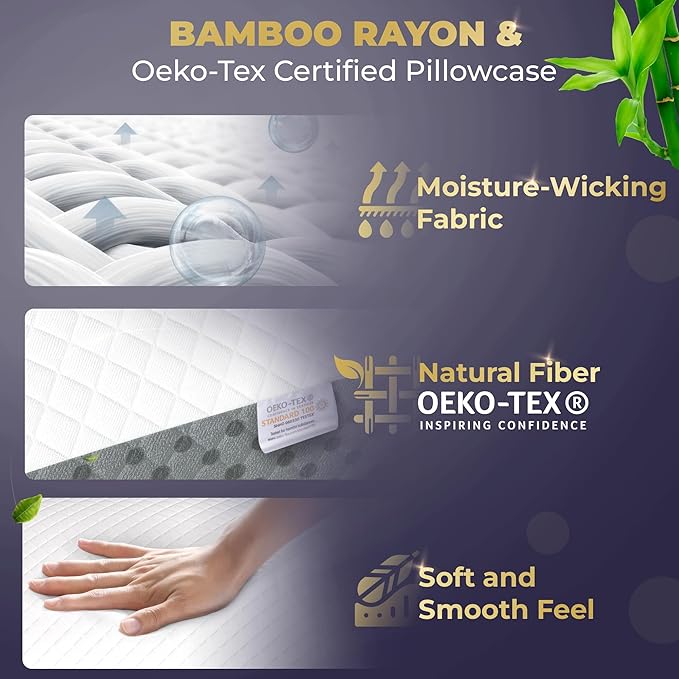 Royal Therapy Memory Foam Pillow, Neck Pain Relief, for Neck and Shoulder Pain, Side Sleeper, Cervical, Pillow Sleeping