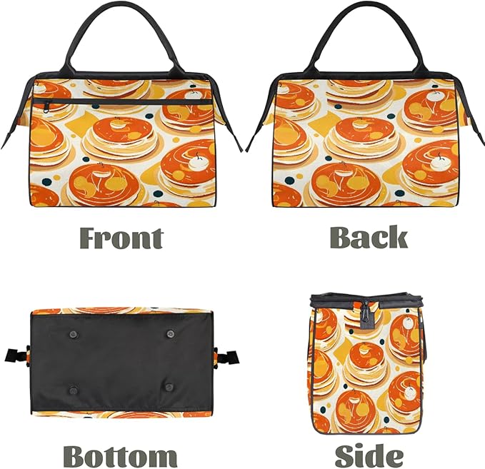 Travel Duffel Bag Cake Pattern Waterproof Sports Duffel Bags Lightweight Large Capacity Weekender Carry On Gym Bag for Women Men