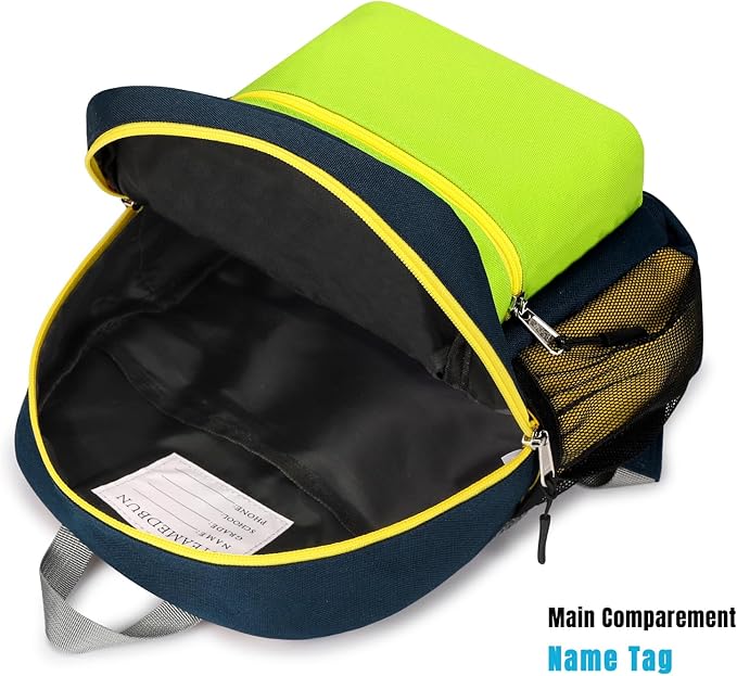 STEAMEDBUN Toddler Backpack for Boys 2-4,Kindergarten Backpack for Boys,Preschool Backpack,Mini