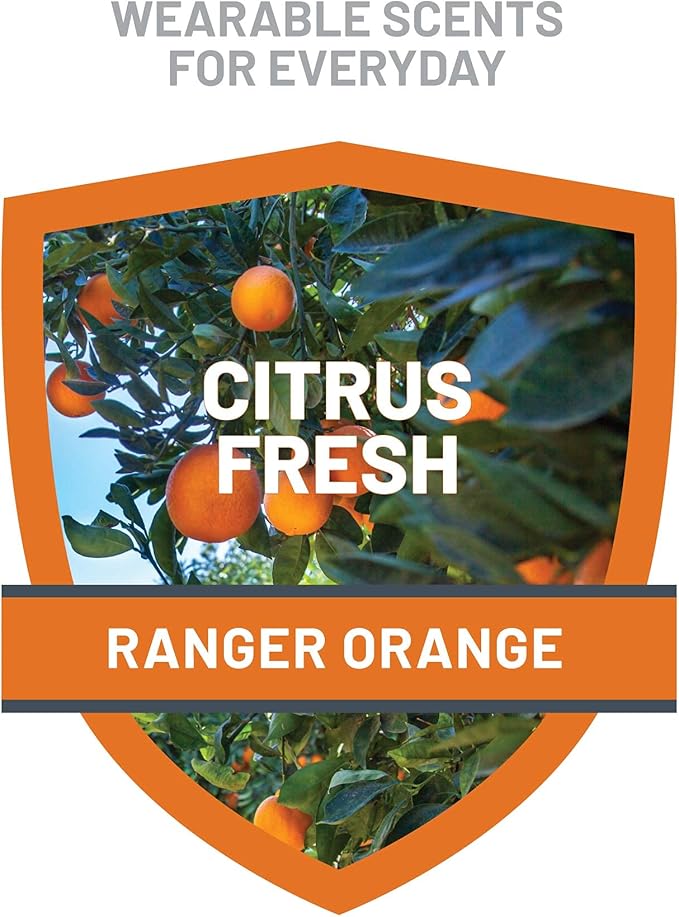 Ranger Ready Repellents Picaridin Insect Repellent, Orange Scent - DEET-Free Tick and Mosquito Repellent Bug Spray (8 Oz., Pack of 1)