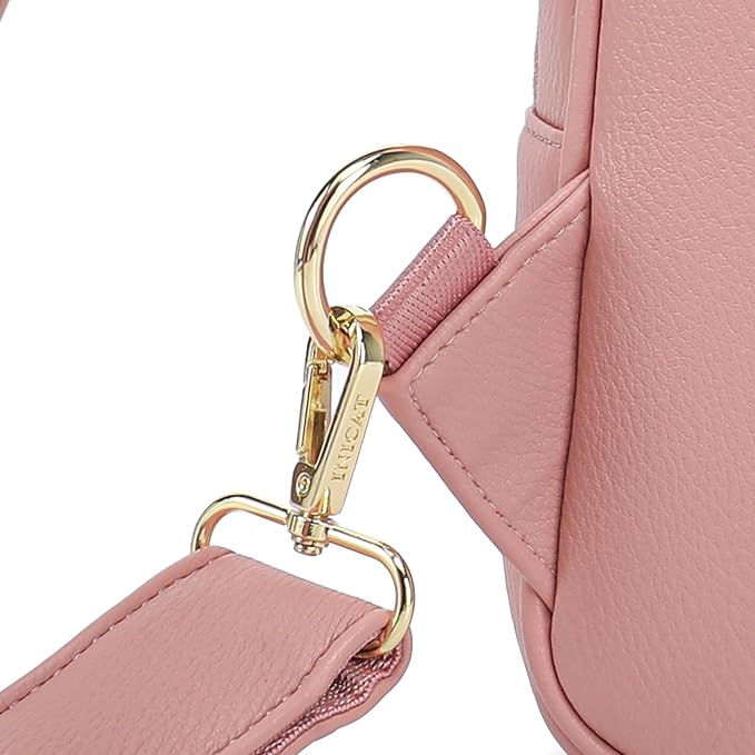 INICAT Crossbody Sling Bags Fanny Packs Valentine's Day Gifts Vegan Leather Travel Vacation Essentials Purses Women