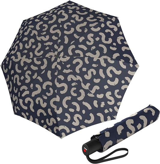 Knirps A.200 Medium Duomatic Windproof Umbrella for Adults – Automatic Open Close 38.5" Canopy, Travel Case Included