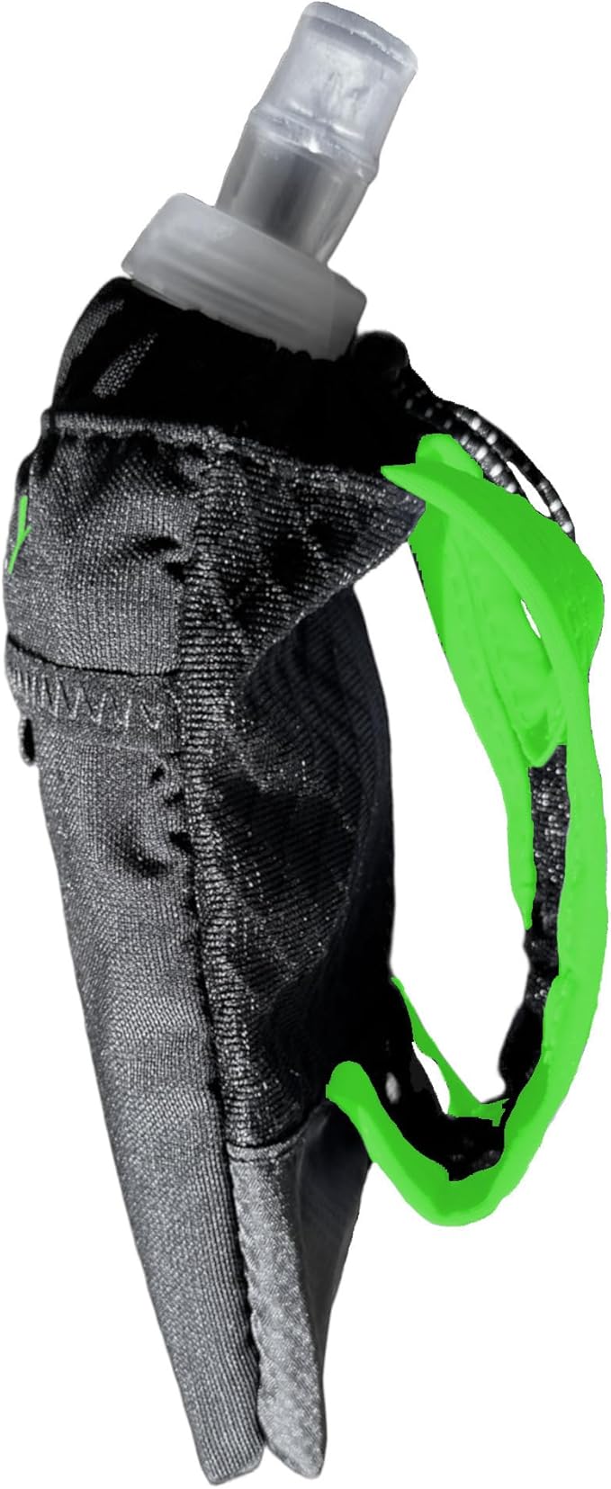 FITLY Soft Flask - Shrink As You Drink Soft Water Bottle for Hydration Pack - Folding Water Bottle Ideal for Running, Hiking, Cycling, Climbing & Rigorous Activity