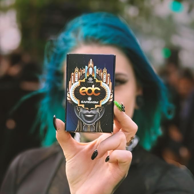 Eargasm High Fidelity Earplugs: EDC 2025 Festival Edition - Noise Reducing Ear-Plugs for Hearing Protection at Music Festivals, Loud Environments, Concerts, Live Events, Sporting Events