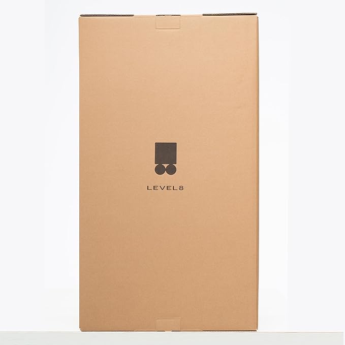 LEVEL8 Elegance Matte Luggage Set, 20 Inch Carry-on Luggage, 28“ Large Suitcase Lightweight Hardside Suitcases with Wheels,Tsa Lock,2-Piece Set(20/28), Black