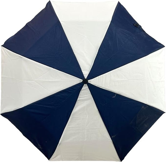 Topsy Turvy Compact Umbrella for Sports Games, Travel, Rain, UV Protection, & Everyday Use, Team Colors