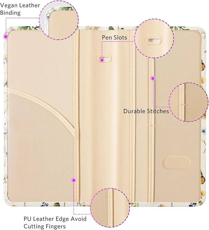 CoBak Car Registration and Insurance Holder - Vehicle Glove Box Car Organizer,Auto Truck Comparment Accessories Case with Magnetic Closure for Driver License,Cards