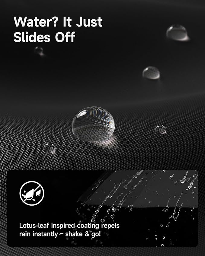 Windproof Travel Umbrella for Rain, Withstand 85MPH Winds, 54 Inch Automatic Reverse Fold Umbrellas Easy Auto Open Close, Portable Compact Umbrella Includes Cover Bag, Perfect for Travel, Car, Commute, Women Men, Backpack