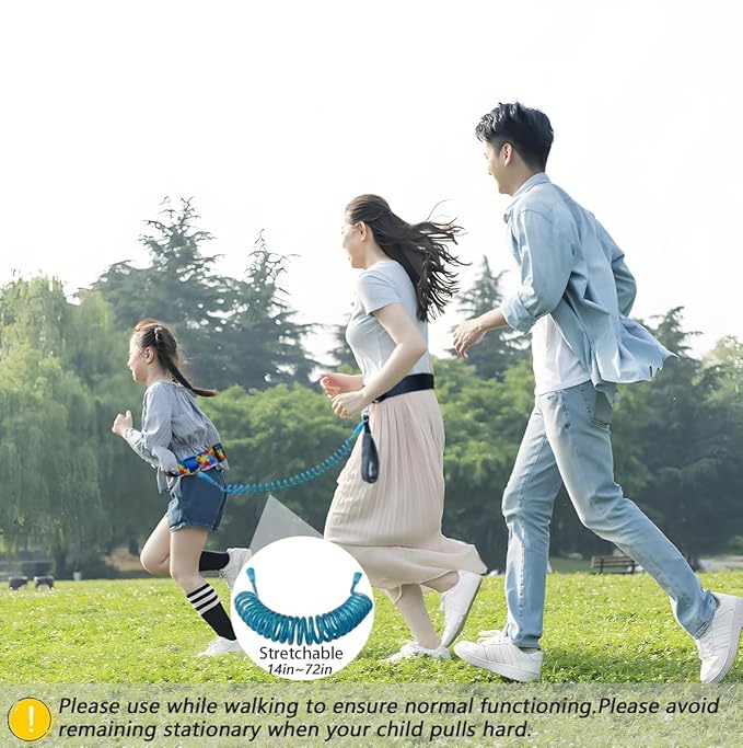 Upgraded Child Waist Harness for Kids with Autism,Special Needs,ADHD,Older Children Ages 3-12,Adjustable Waist Tether for Hands-Free Safety Walking,Walking Harness with Grab Handle Keeps Kids Safe