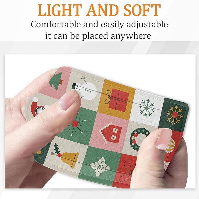 Snowman Snowflake Luggage Tags for Suitcase 3 Pack, Privacy Cover ID Label with Stainless Steel Loop and Address Card for Travel Bag Suitcase