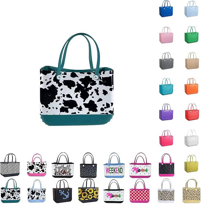 EVA Waterproof Washable Tote Bag for Beach, Pool, Boat, Sports