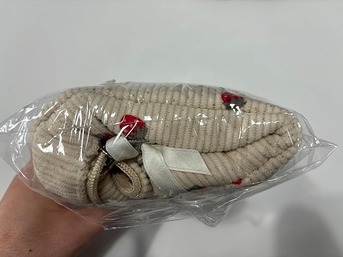 Prite Corduroy Large Travel Quilted Makeup Bag for Women Floral Cotton Cosmetic Bag Coquette Aesthetic Floral Toiletry Organizer Bag(Strawberry)