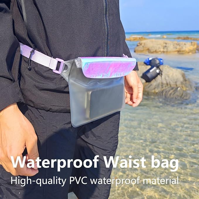 Waterproof Phone Pouch – PVC | Cellphone Protector | Floating Waterproof Phone Case for Beach, Pool, Travel, and Outdoor Water Activities Use