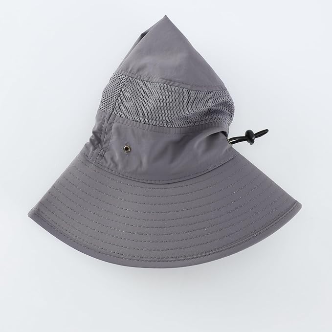 Home Prefer UPF 50+ Men's Sun Hat Wide Brim Bucket Hat UV Protection Hat for Mens Womens Beach Safari Gardening Golf Fishing