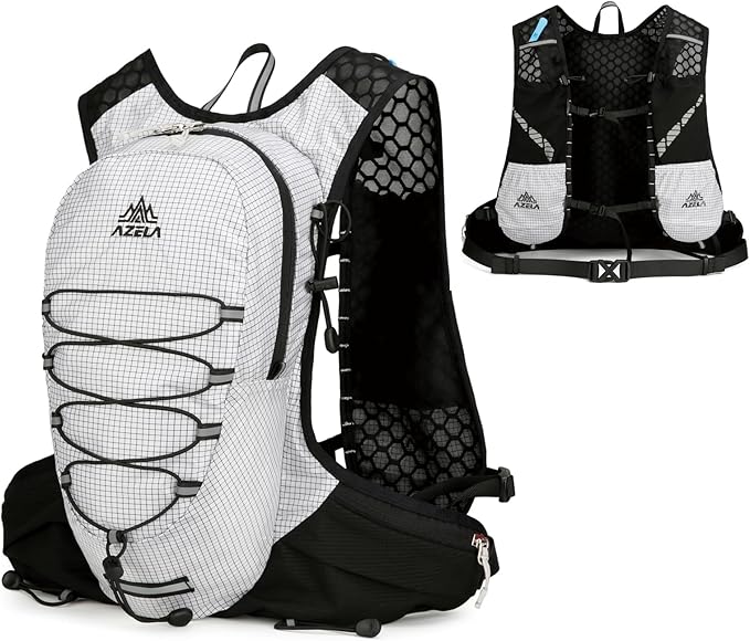 TRIWONDER Hydration Running Vest Lightweight Water Backpack Pack for Men Women Hydration Water Pack for Cycling, Running, Hiking, Biking