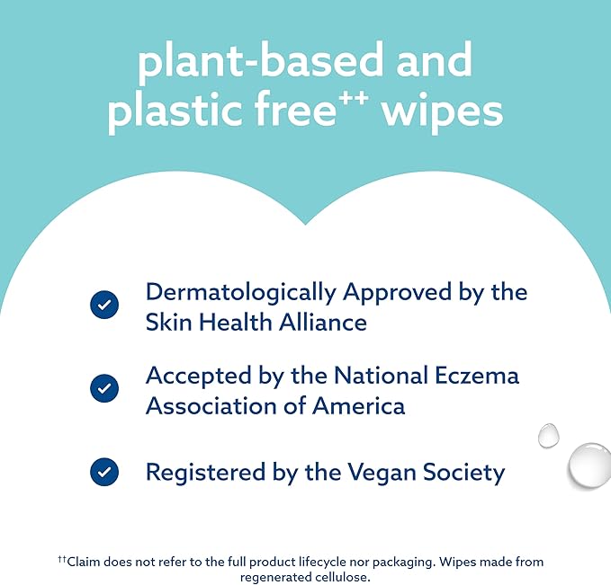 WaterWipes Sensitive+ On The Go Wipes, 3-In-1 Cleans, Cares, Protects, 99.9% Water, Unscented & Hypoallergenic Wet Wipes, 28 Count (Pack of 1)