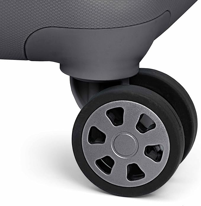 Traveler's Choice Pagosa Indestructible Hardshell Expandable Spinner Luggage, Gray, 2-Piece Set (22/26)