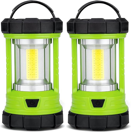 Camping Lantern 3000LM, LED Lanterns for Power Outages with 4400mAh Phone Charger, Impact-Resistant Rechargeable Lantern, 5 Light Modes Waterproof Lantern for Hurricane Emergency