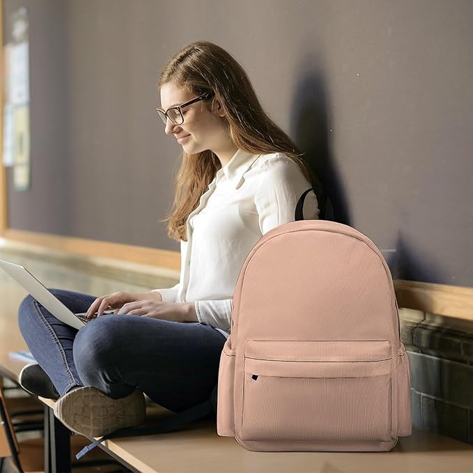 Peach Fuzz Backpack Adult Travel Daybag for Women Men College Backpack for Vacation Hiking Camping Bag
