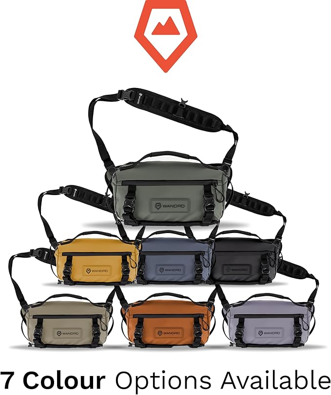 WANDRD ROGUE V1 9L Sling: Compact Camera Sling and Crossbody Bag with Fast Access, 3-Way Carry– Lightweight Everyday Bag Great for Travel, Photography, and Daily Use (Wasatch Green)