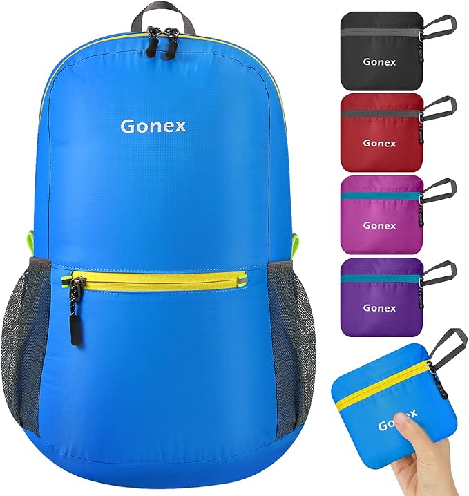 Gonex Ultra Lightweight Packable Backpack 20L Daypack Handy Foldable Camping Outdoor Travel Cycling Backpacking