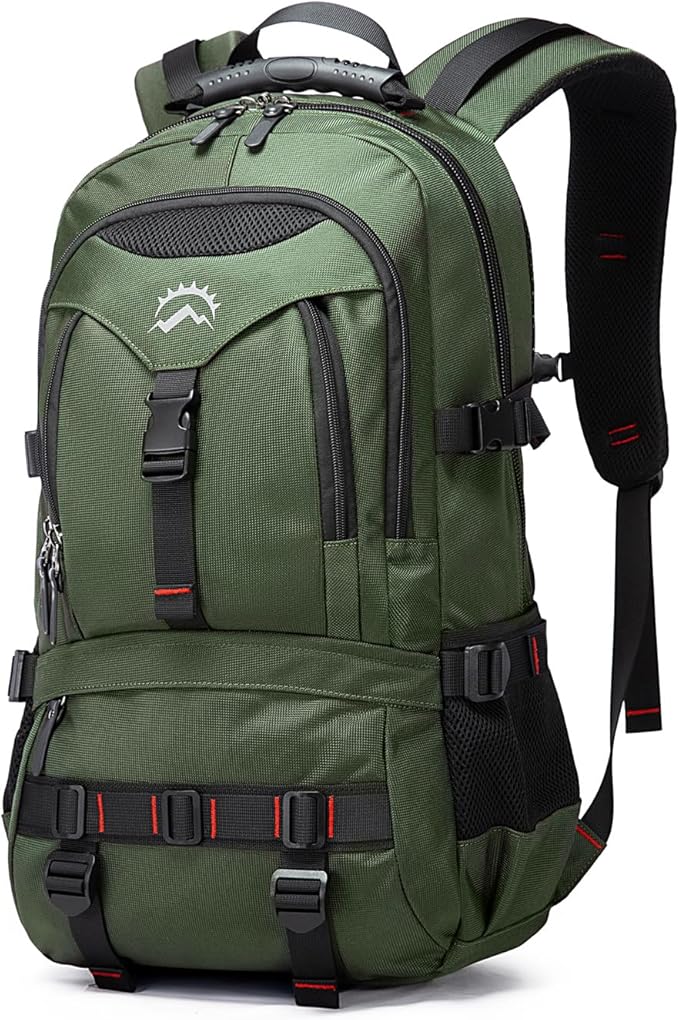 KAKA Travel Backpack Fight Approved with 17.3 inch Laptop Lackpack Compartment Outdoor Duffle Bag for men and women