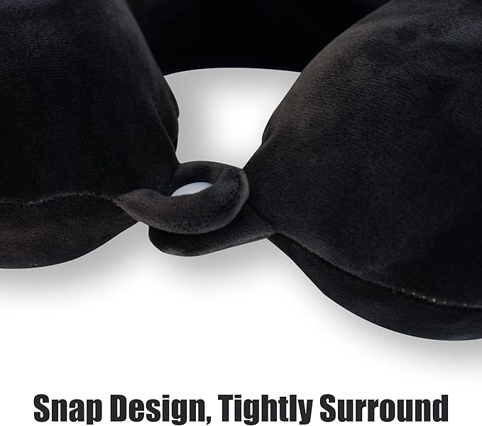 Sexysamba Cartoon Headrest & Neck Pillow for Kids Boys & Girls, Teens, Travel Accessories for Airplane, Car, Recline, Memory Foam Cute Travel Pillow with Sleep Eye Mask - Husky