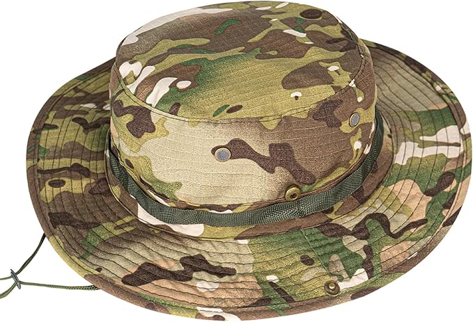 Sun Hats for Men Women Boonie Hat UPF 50+ Bucket Hat Wide Brim UV Protection Fishing Hiking Safari Outdoor Hats