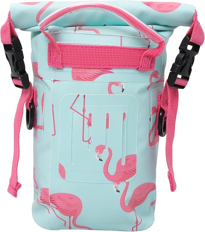 geckobrands Waterproof Phone Tote with 2L Dry Bag and Adjustable Strap – Protect Your Phone and Valuables While on The Go
