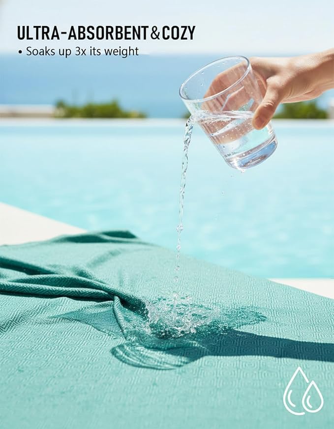 Oversized Turkish Beach Towel Blanket Cotton Giant XL Sandproof Towels Huge Linen XXL Extra Large Big Throw Quilt Blankets for Adults Cloud Travel Camping Glamping Accessories Essentials